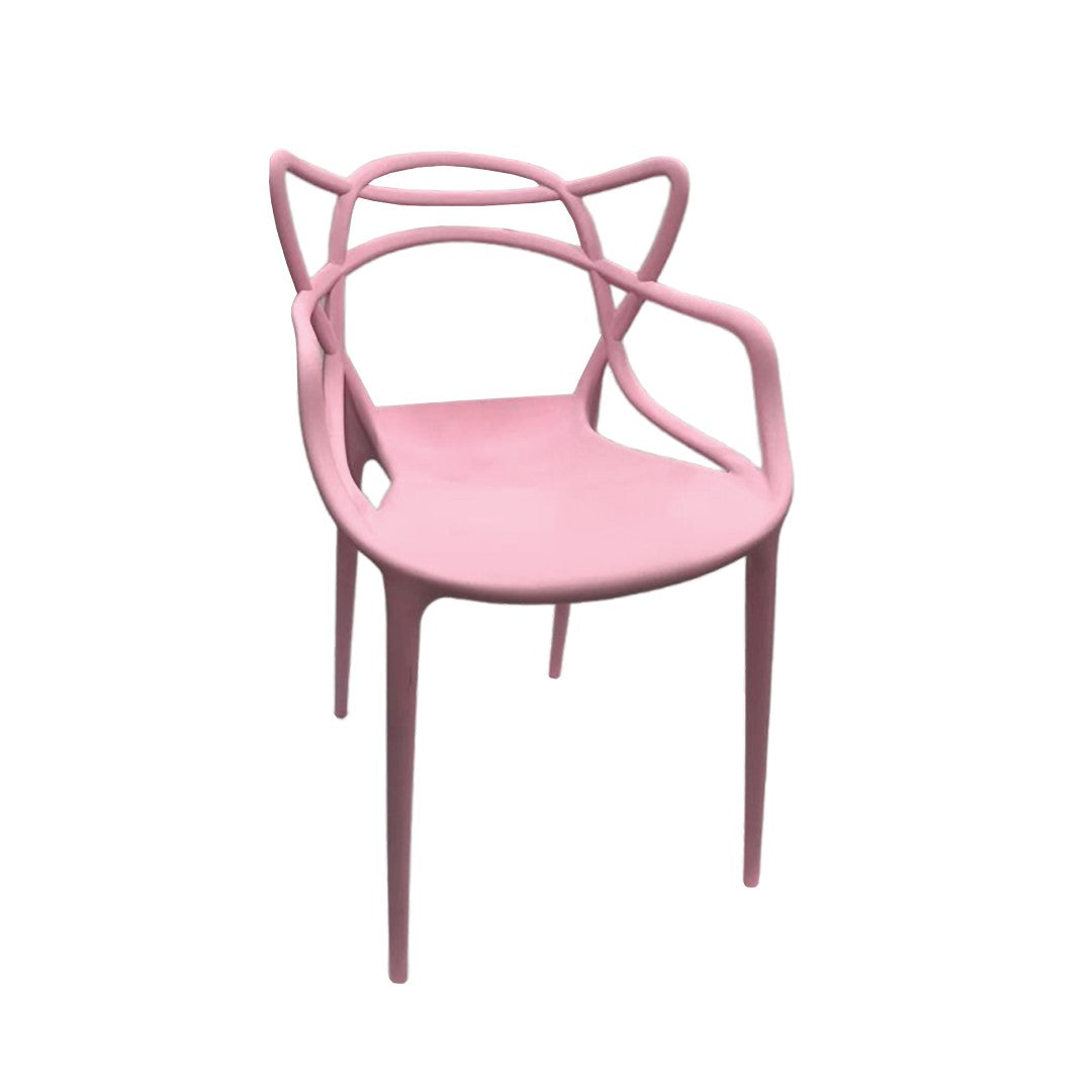 Jilphar Furniture Half Molded Polypropylene Dining Chair JP1325-GCC Home Center