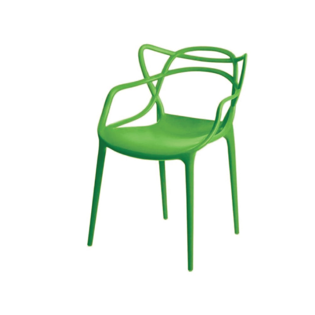 Jilphar Furniture Half Molded Polypropylene Dining Chair JP1325-GCC Home Center