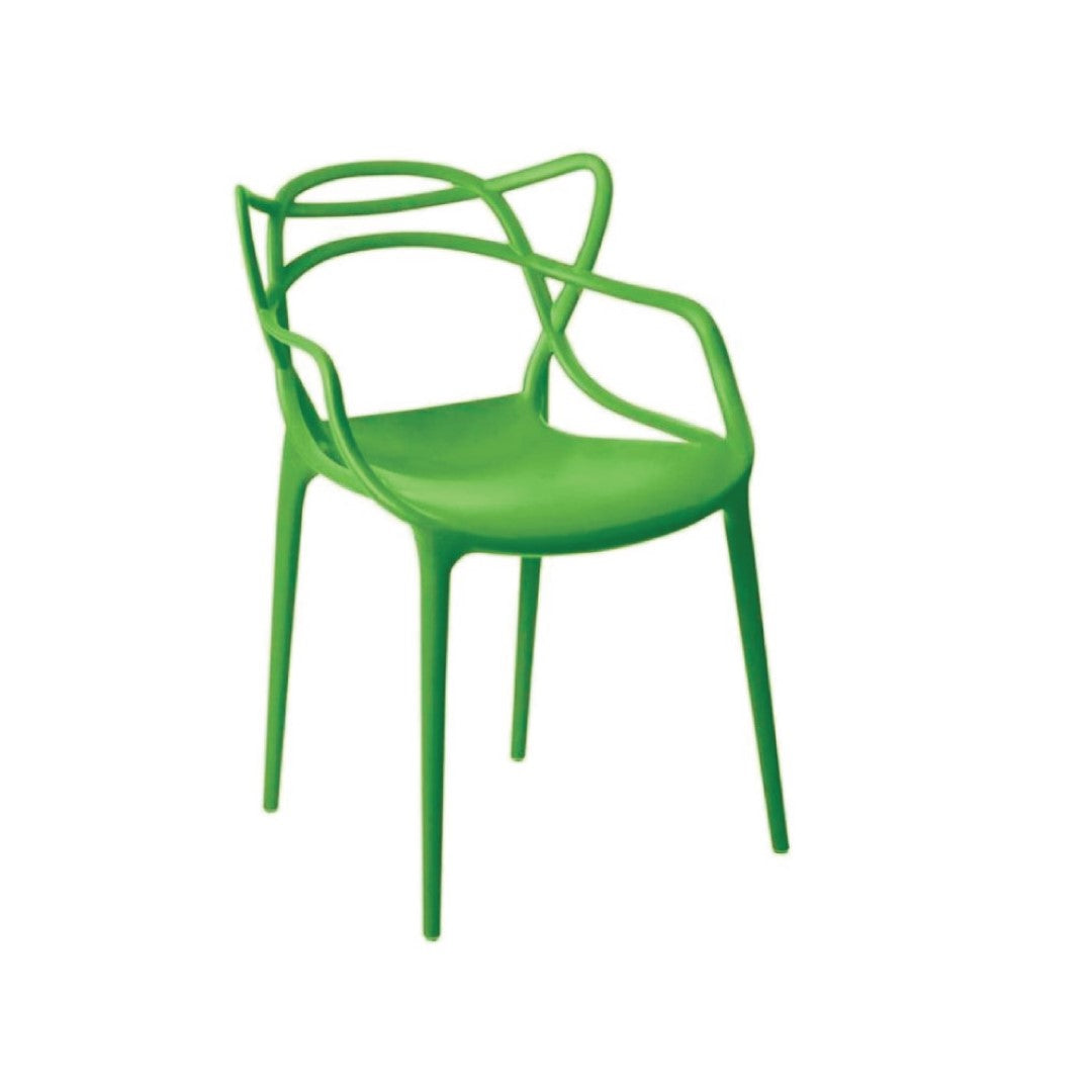 Jilphar Furniture Half Molded Polypropylene Dining Chair JP1325-GCC Home Center