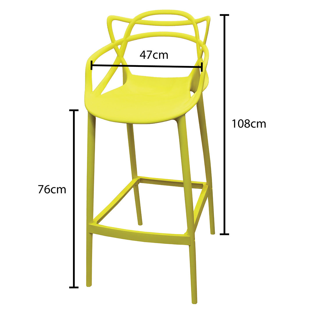 Jilphar Furniture Half Molded High Bar Chair JP1326-GCC Home Center