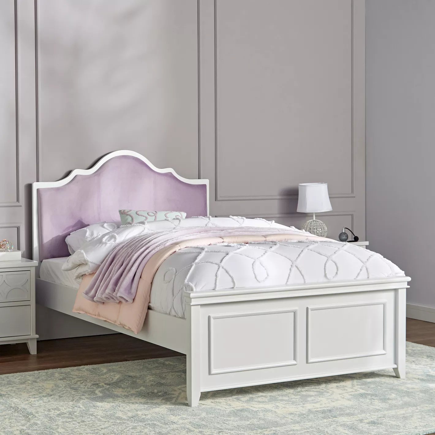 Upholstered Single Bed - 120x200 cm-GCC Home Center