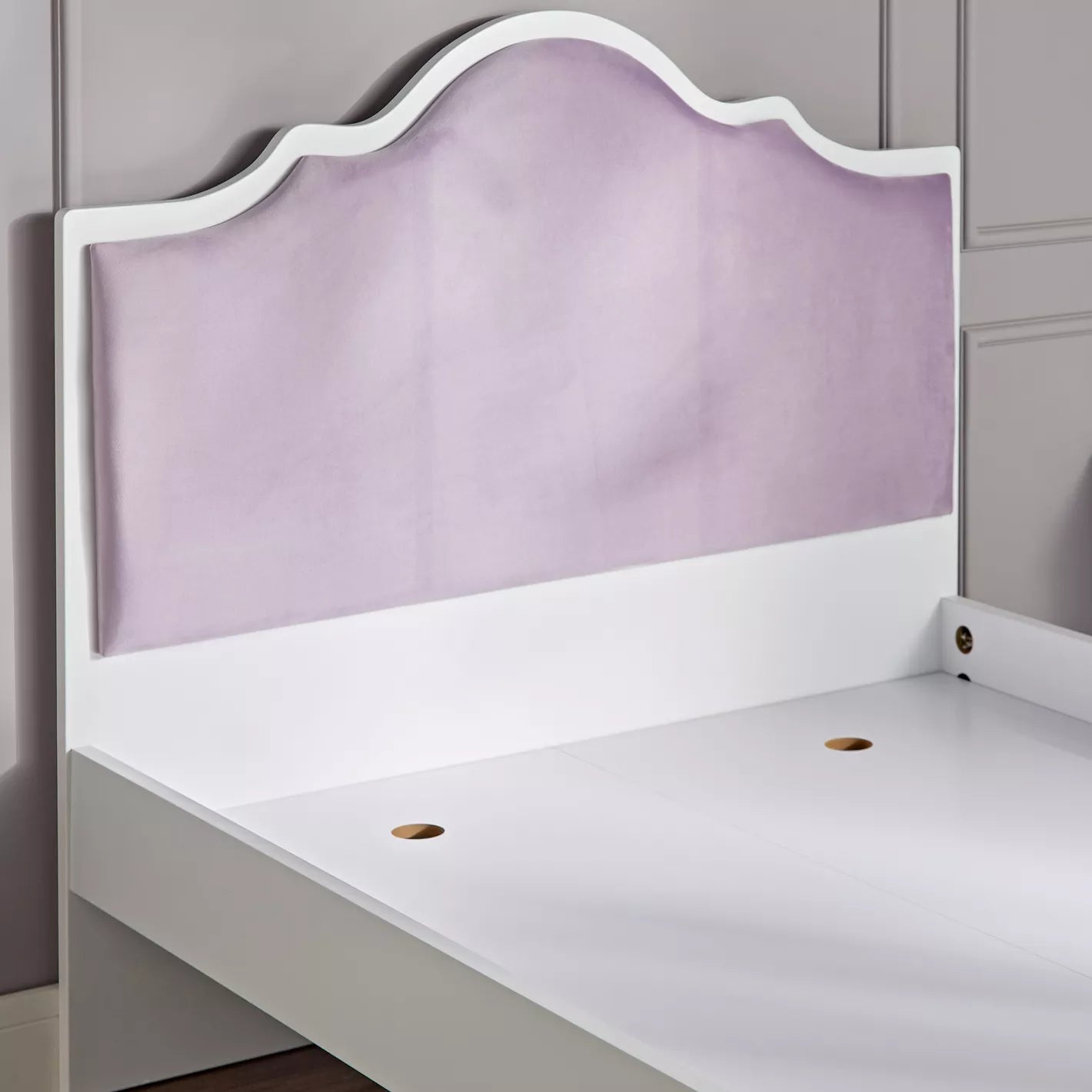 Upholstered Single Bed - 120x200 cm-GCC Home Center