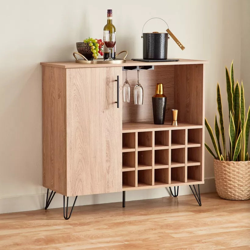 Stylish Bar Cabinet With Smart Storage Layout