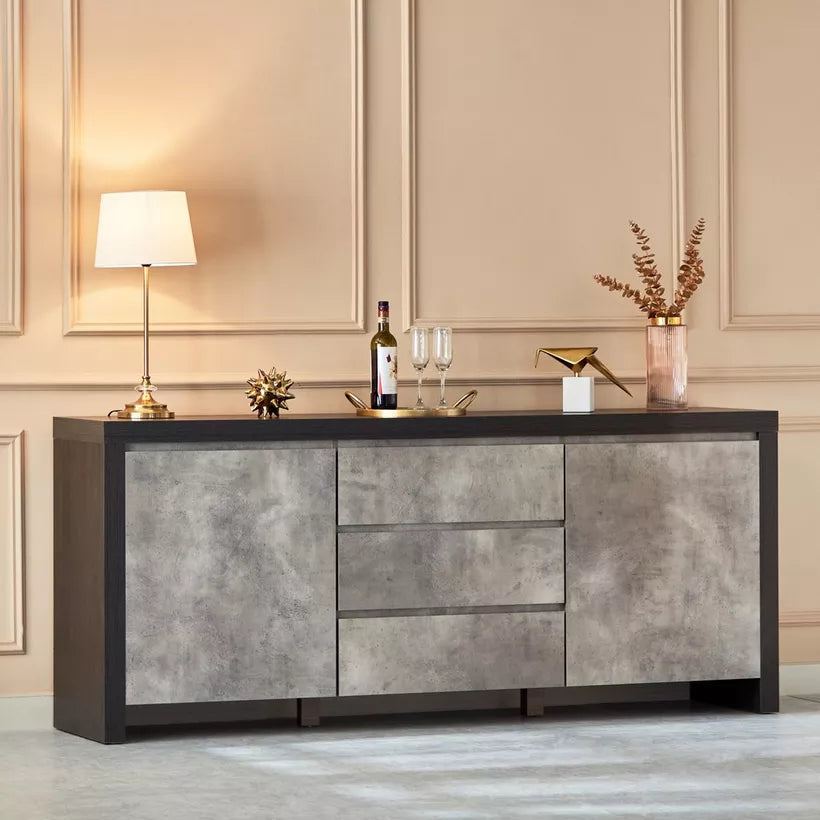 Lux 2-Door 3-Drawer Sideboard