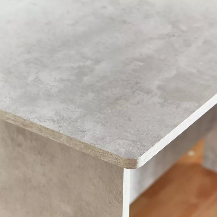 Study Desk with Drawer and Cable Hole