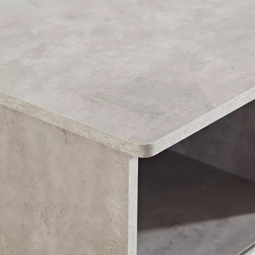 Study Desk with Drawers & Shelf