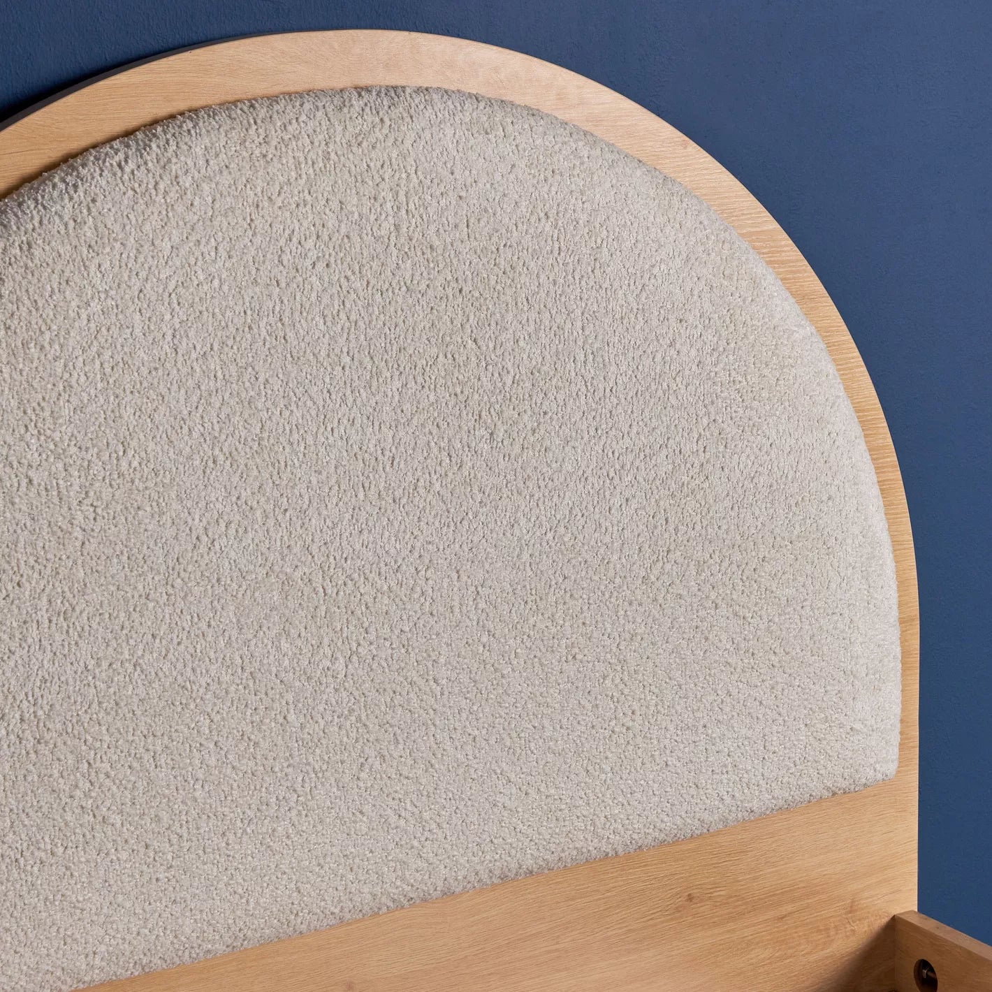 Upholstered Headboard Single Bed - 120x200 cm-GCC Home Center