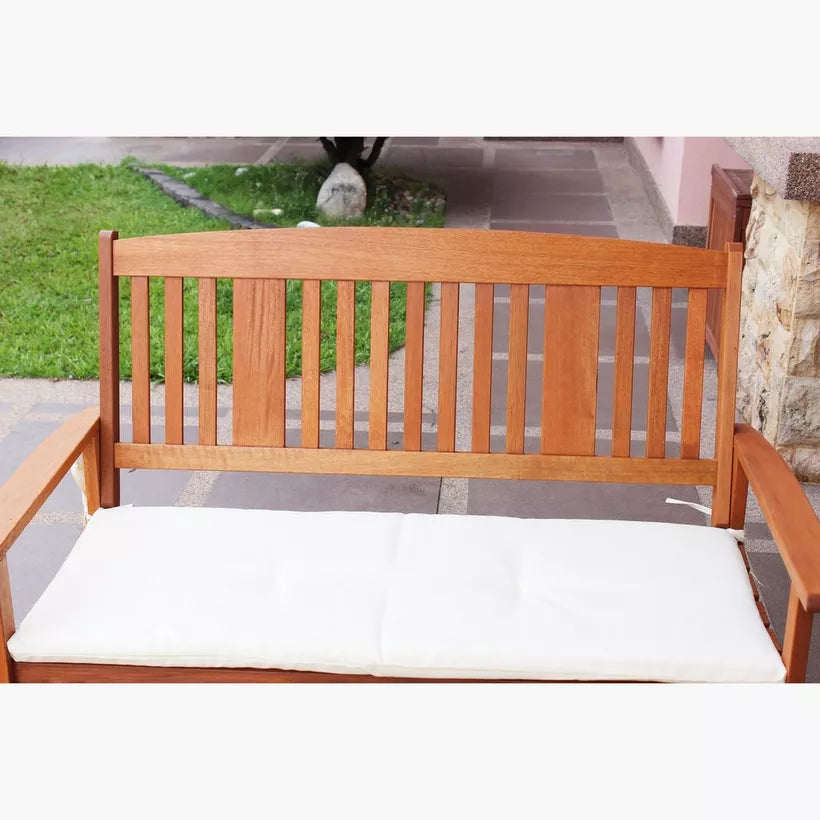4-Piece Outdoor Sofa Set – Engineered Wood with Cushions