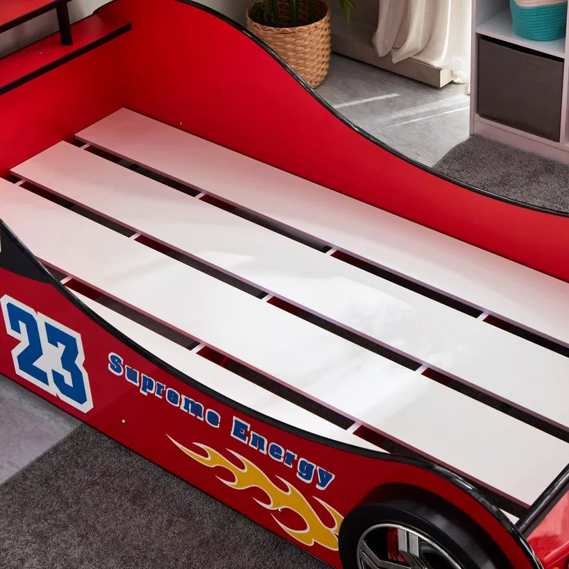 Single Racing Car Bed - 90x190 cm-GCC Home Center