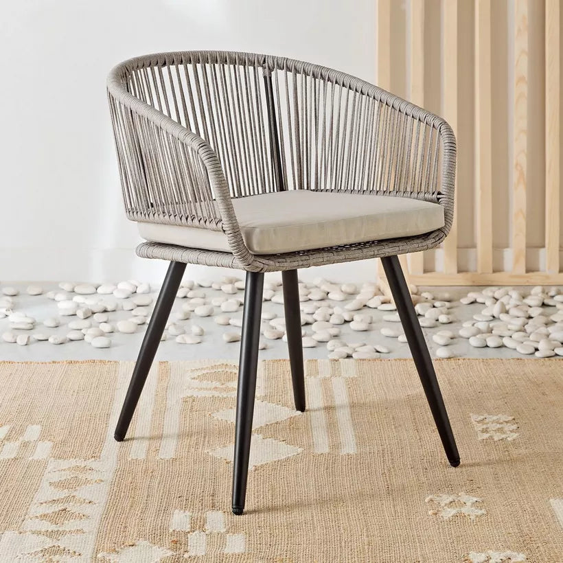 2-Seater Outdoor Balcony Set with Cushions