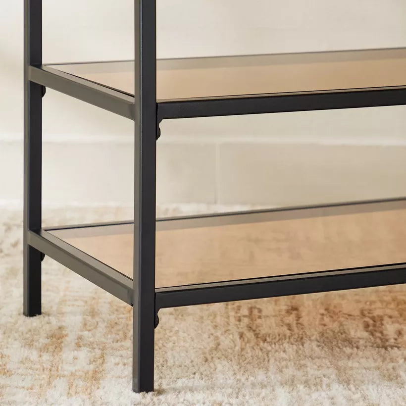 1.3 Metre Glass Top TV Unit for TVs up to 55 inches