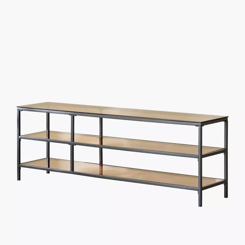1.3 Metre Glass Top TV Unit for TVs up to 55 inches