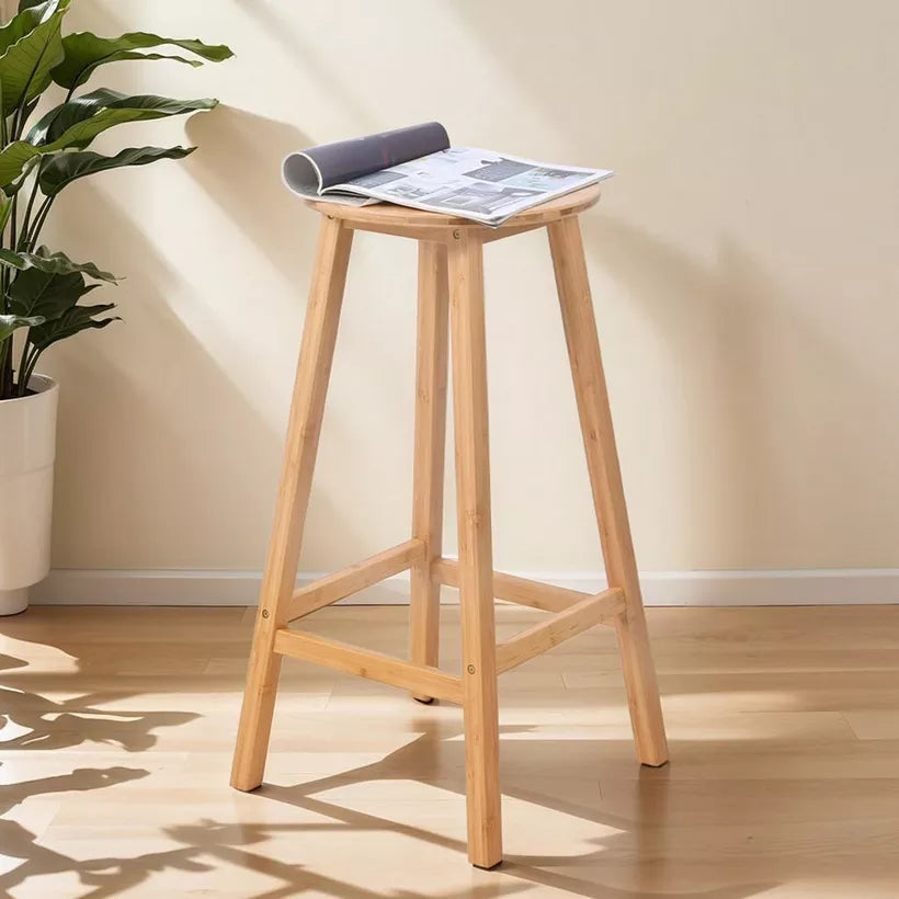 2-Seater Solid Wood High Dining Set