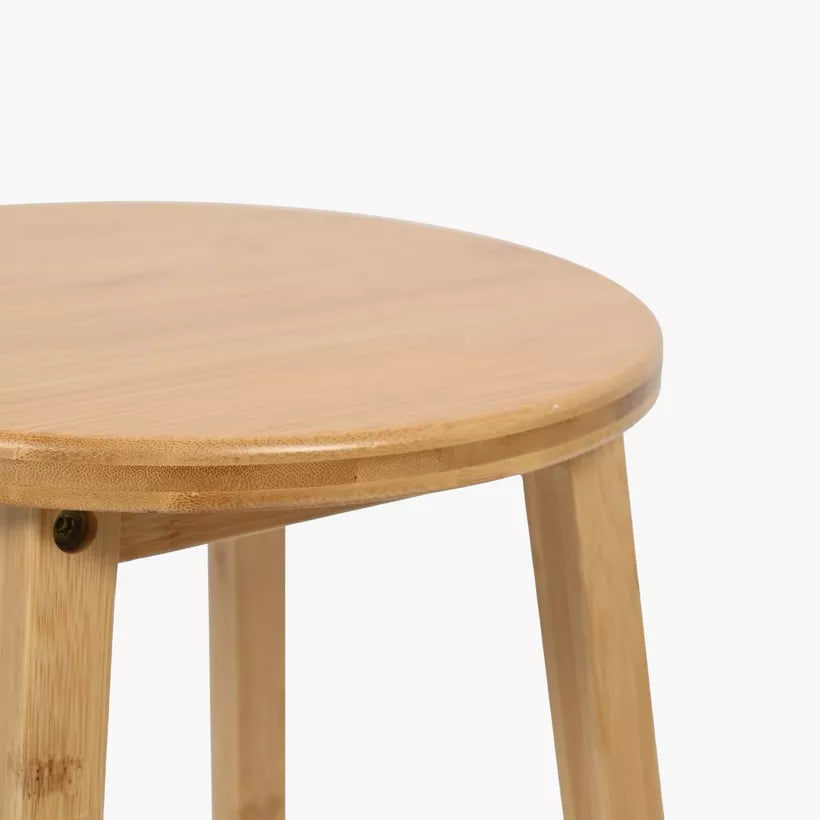 2-Seater Solid Wood High Dining Set