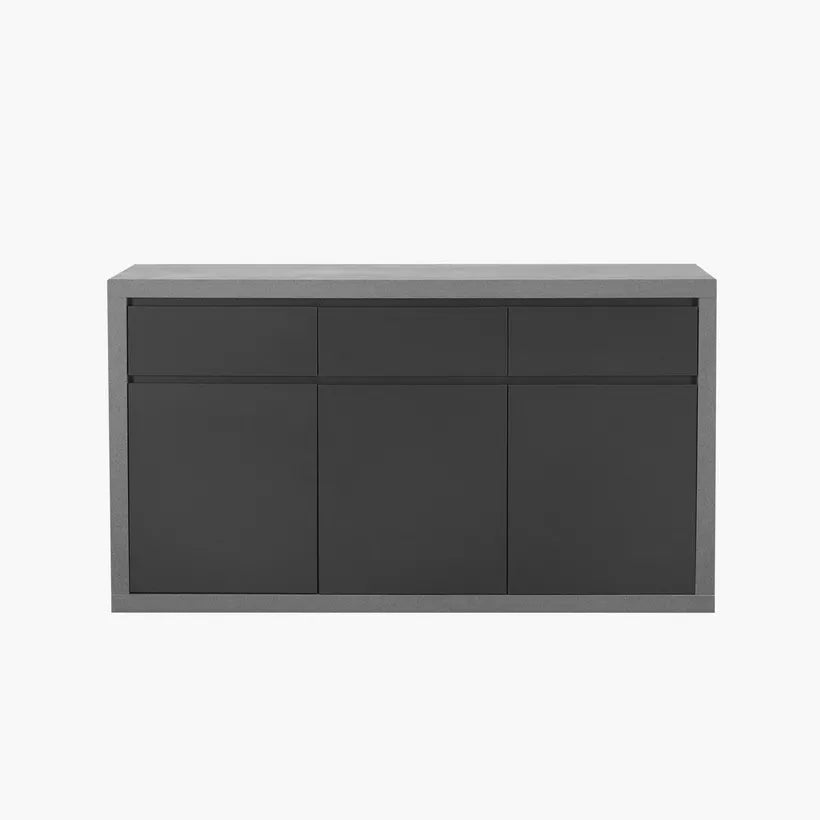 3-Door Sideboard with 3 Drawers