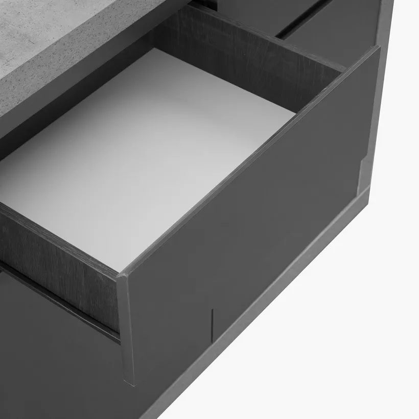 3-Door Sideboard with 3 Drawers