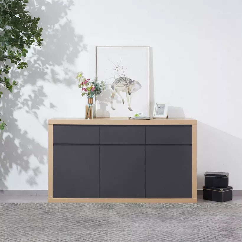3-Door Sideboard with 3 Drawers