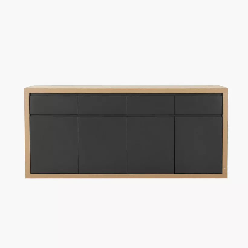 4-Door Sideboard with 4 Drawers
