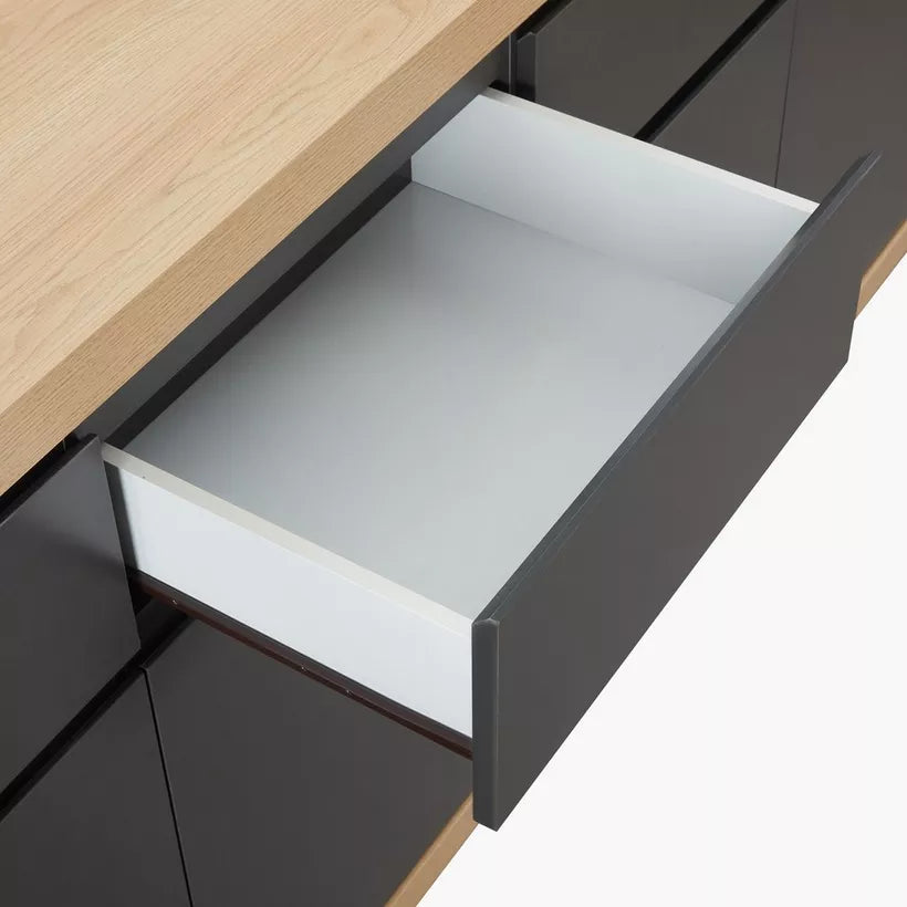 4-Door Sideboard with 4 Drawers