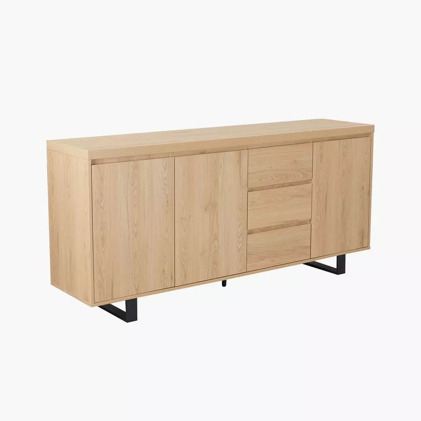 3-Door Sideboard with 3 Drawers