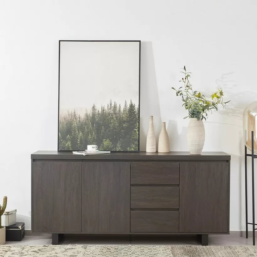 3-Door Sideboard with 3 Drawers