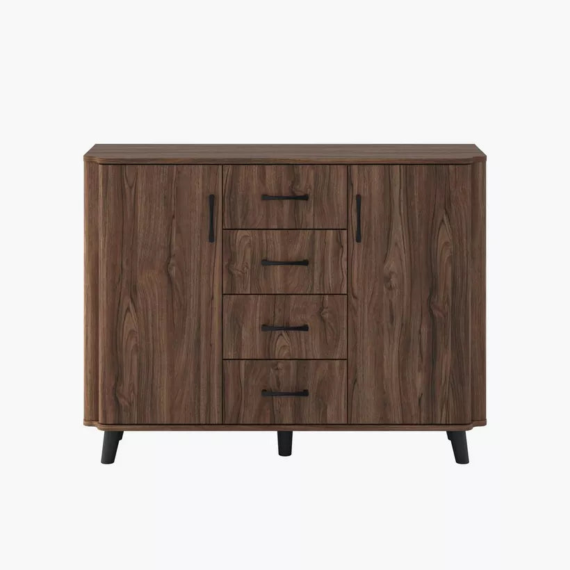 1.2 Meter 2-Door Sideboard with 4 Drawers