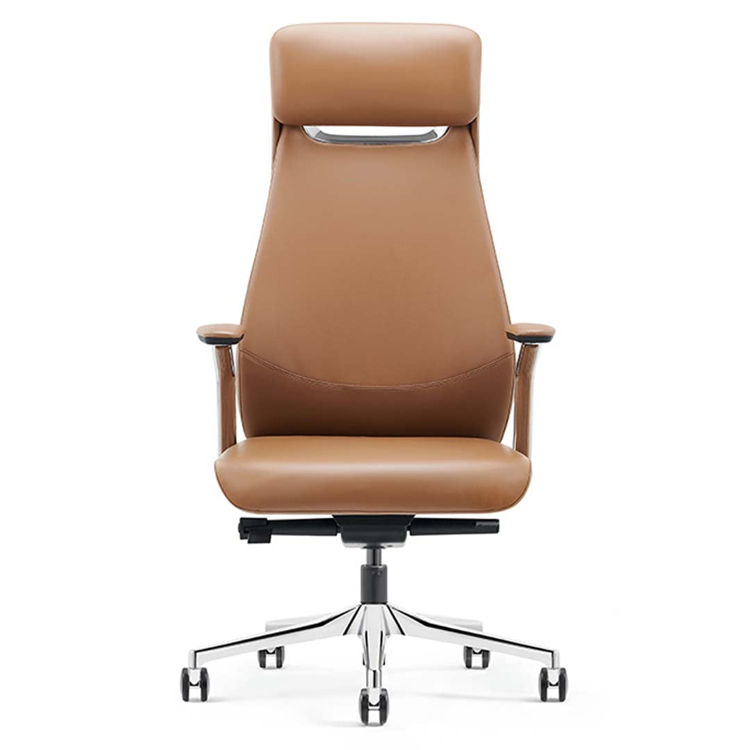 Luxury Ergonomic Design High Back Office Chair With Adjustable Headrest-GCC Home Center