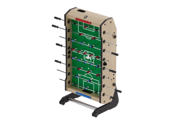 Foldable Foosball Table, Space-Saving Home Use