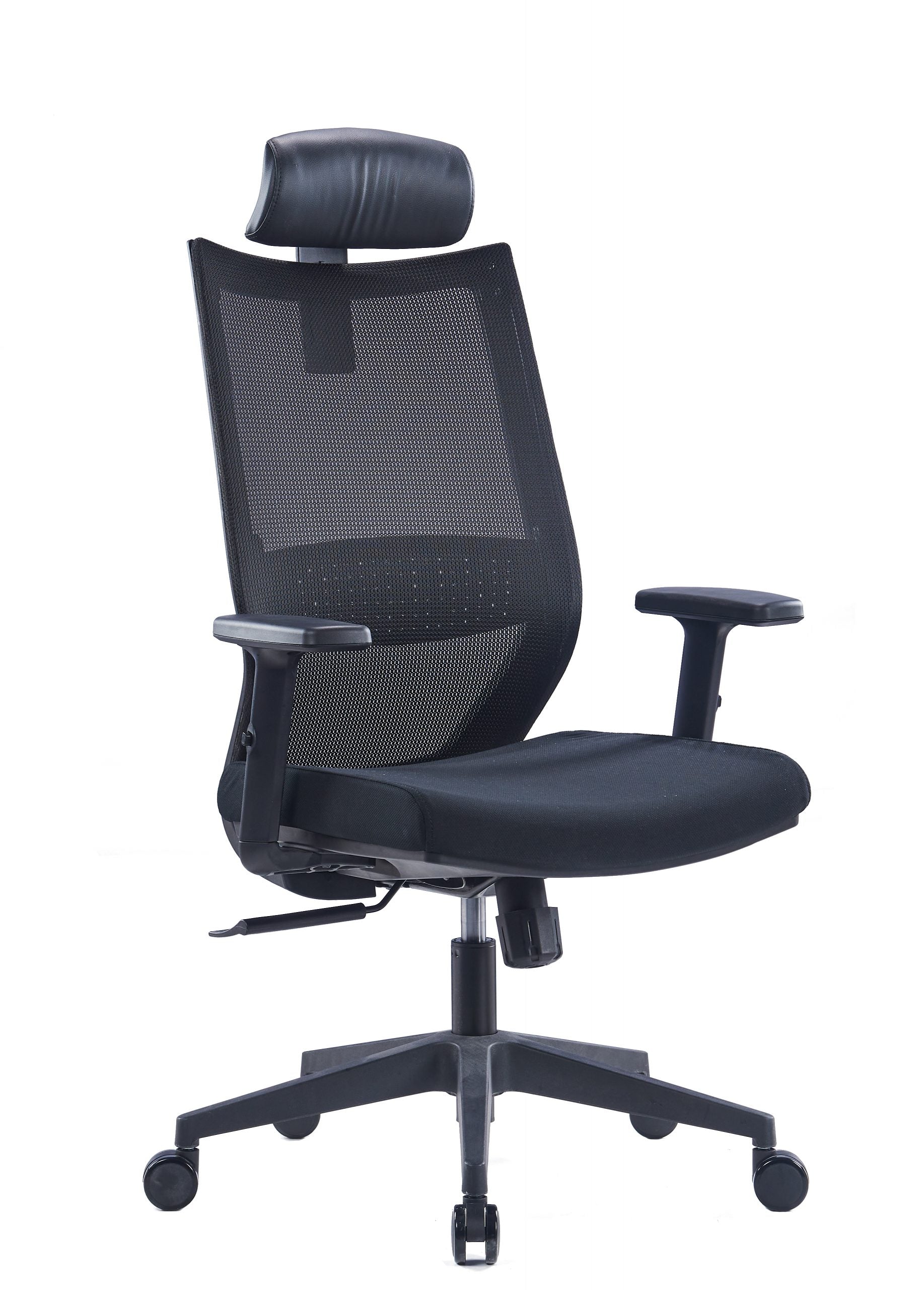 Adjustable Headrest High Back Mesh Computer Desk Chair