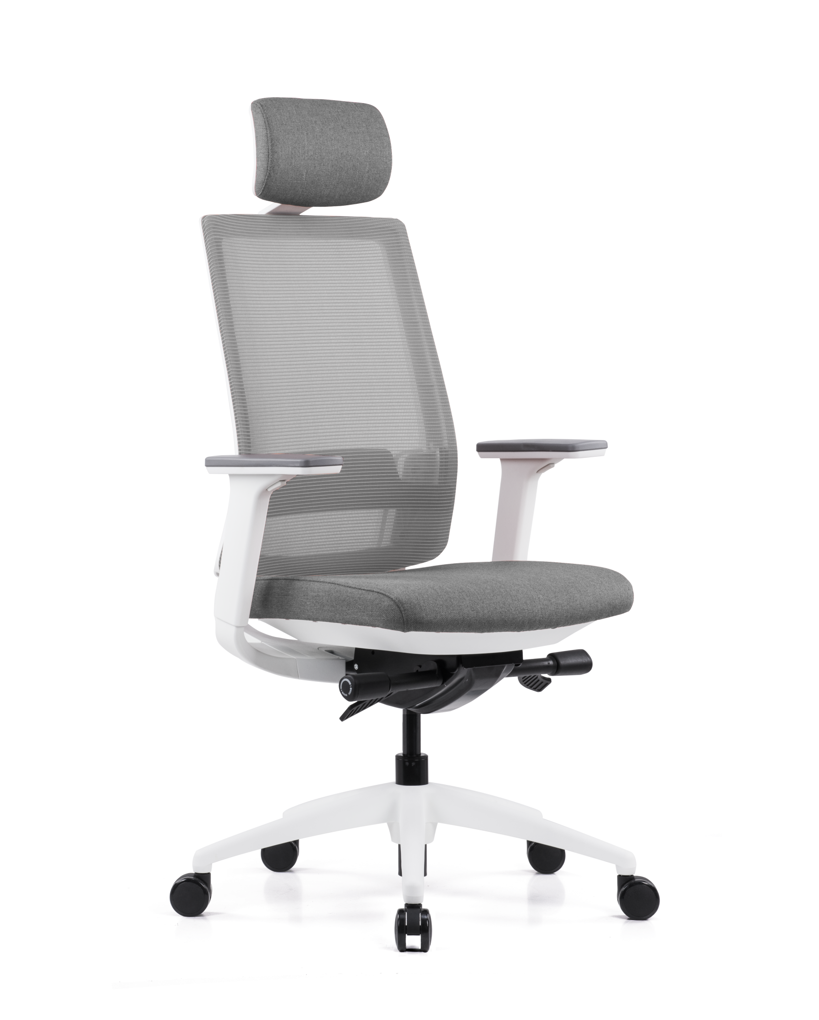 Ergonomic High Back Computer Desk Chair With Adjustable Headrest And Armrest