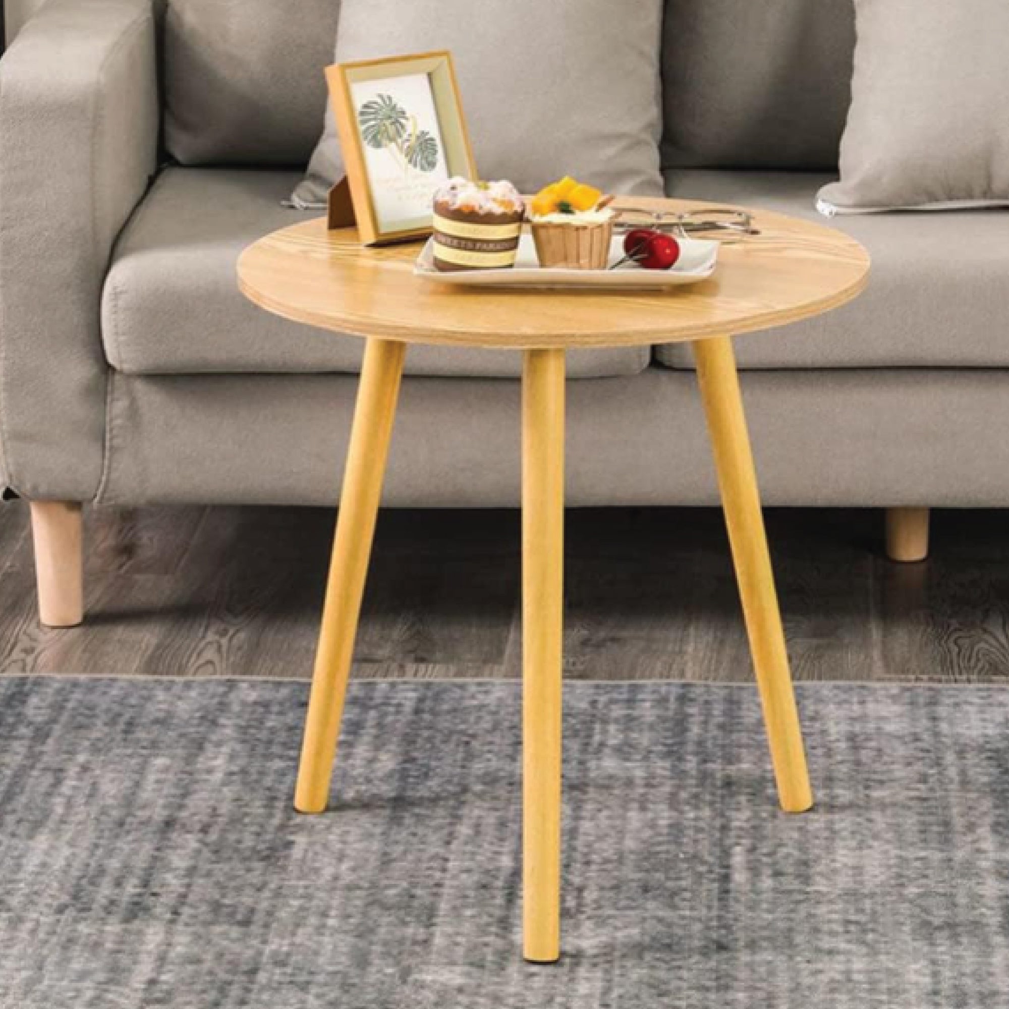 Wooden Round Table – 60 cm Diameter