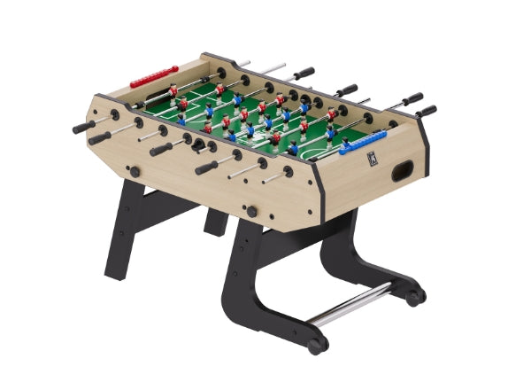 Foldable Foosball Table, Space-Saving Home Use