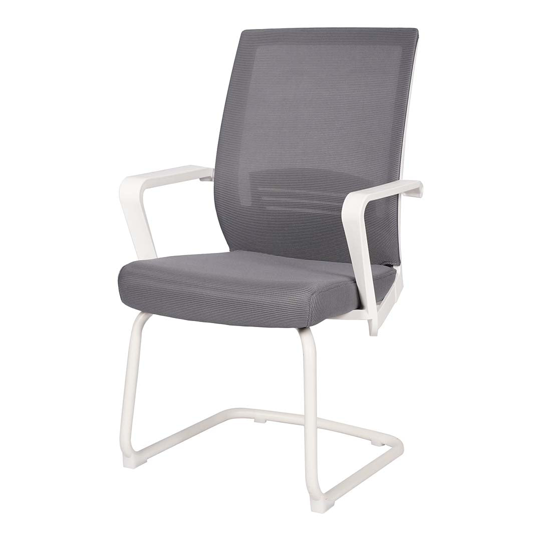 Modern Office Visitor Chair - Grey-GCC Home Center