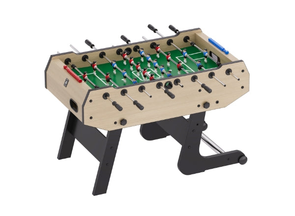 Foldable Foosball Table, Space-Saving Home Use