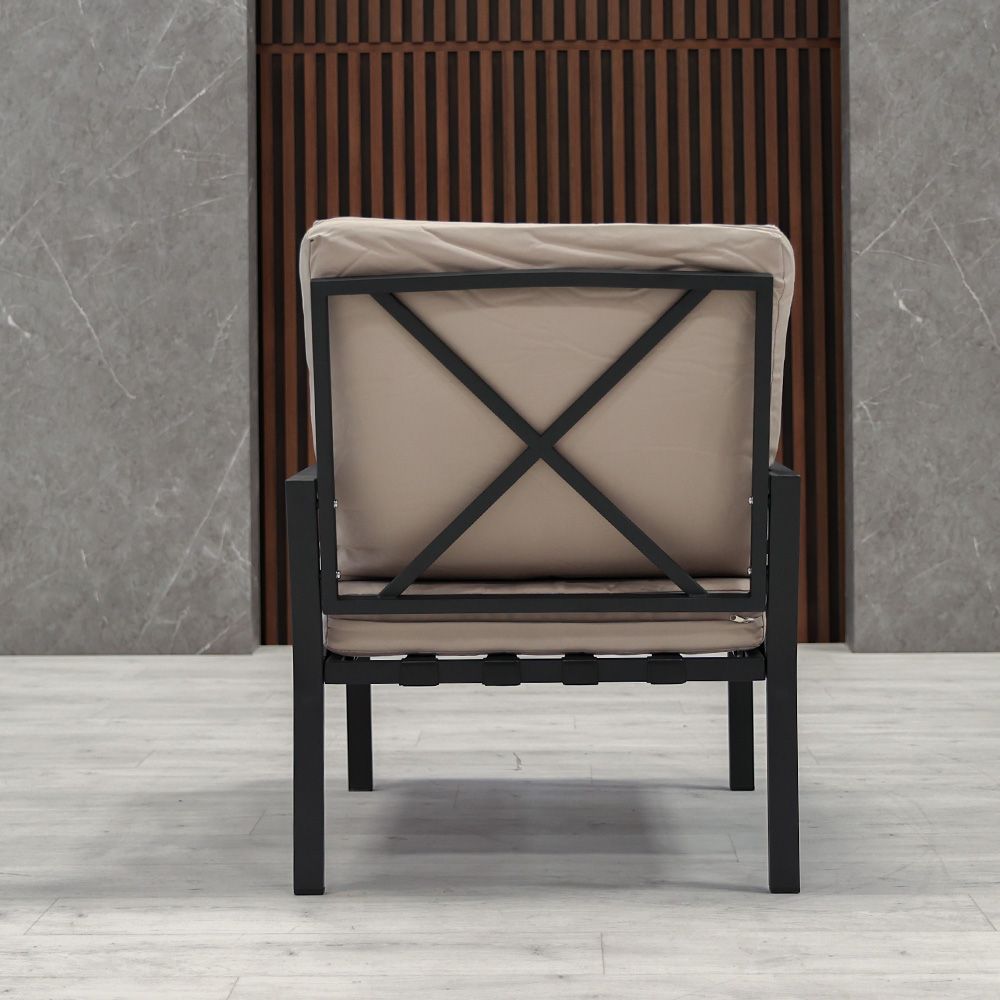 Luxury 9-Seater Outdoor Sofa Set - Grey