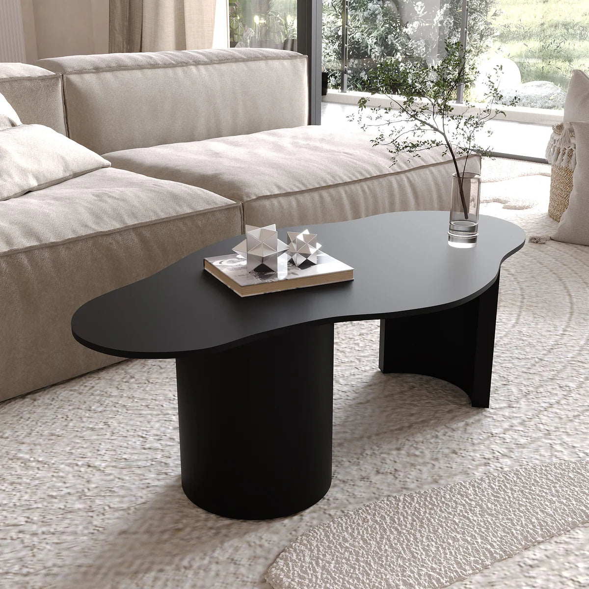 Coffee Table – Modern Cloud Elegance