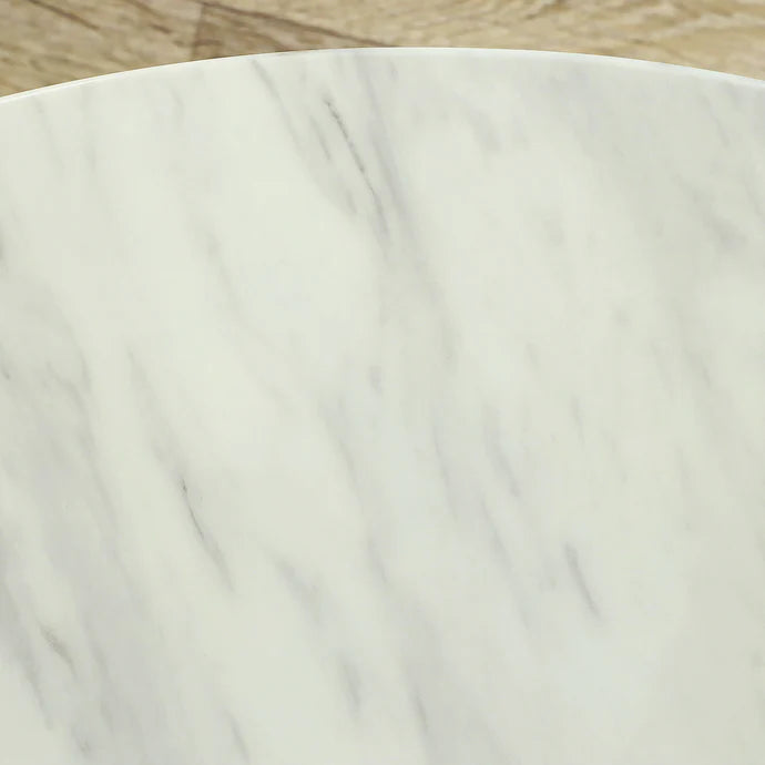 Sauvage Faux Marble Round Coffee Table