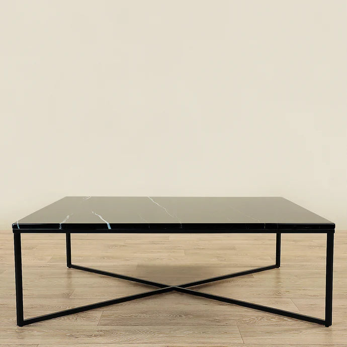 Sauvage Faux Marble Square Coffee Table 90cm|120cm