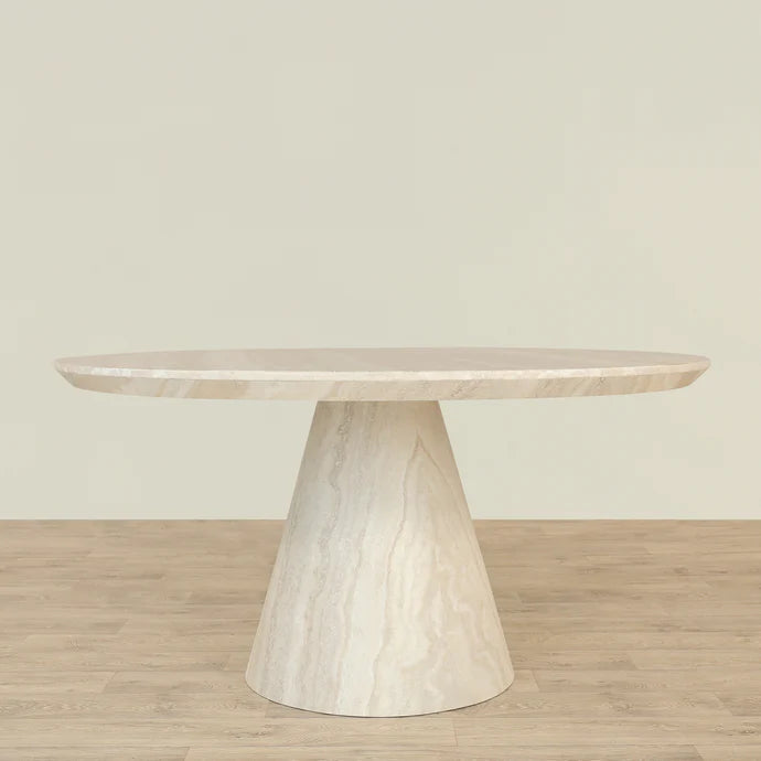 Luxury Travertine Dining Table