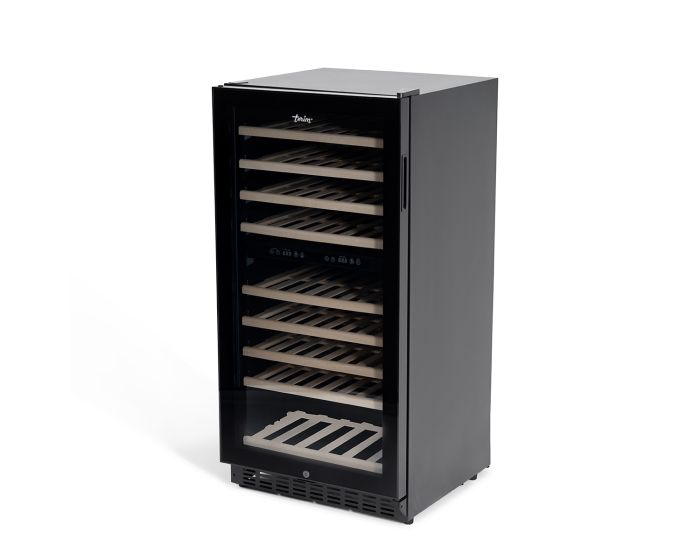 Beverage & Wine Cooler 76 Bottle Dual Zone Wine Fridge 225L Black – TERBC76DZ