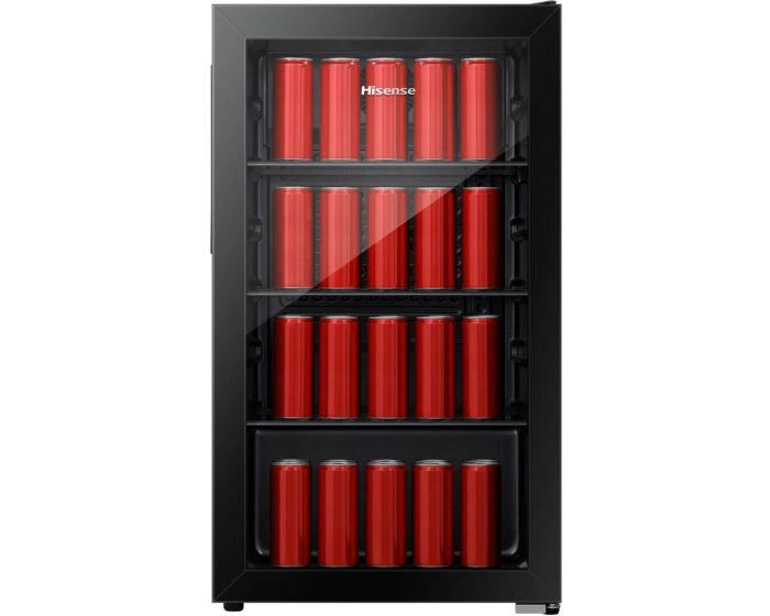 Single Zone Beverage Cooler / Wine Fridge 91L — RBC122N4ASU (Black)