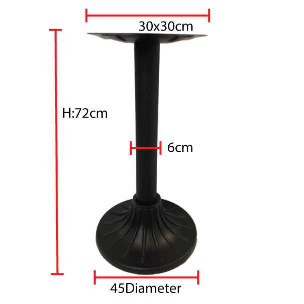 Round Restaurant Table Base