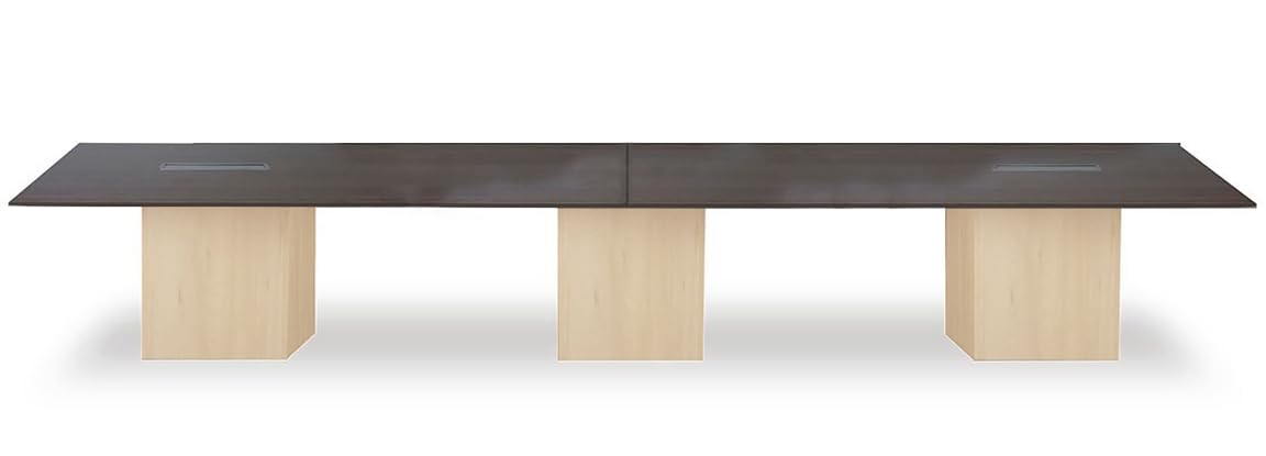 Mahmayi Modern Conference Table, Office Meeting Table, Conference Meeting Room Table - Light Concrete, 480CM