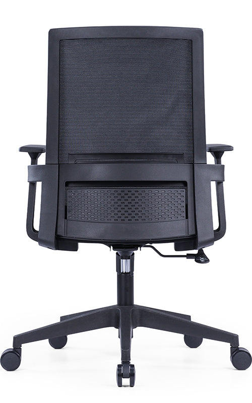 Ergonomic Office Chair – High-Density Seat, Adjustable Lumbar, Fixed Armrest