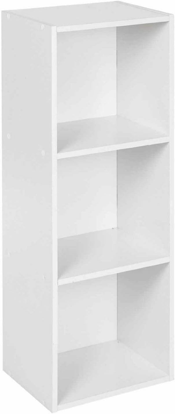 3-Tier Wooden Bookcase – Display & Storage Shelf Unit