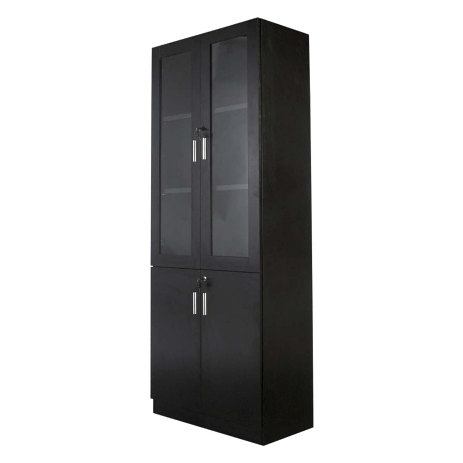 Mahmayi Storage Cabinet for Home Office (White Credenza)