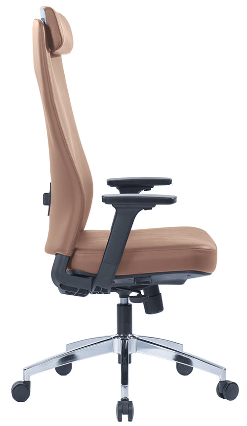 PU Leather High Back Ergonomic Chair