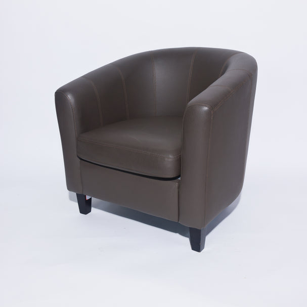PU Leather Customizable U-Shape Single Seater Sofa