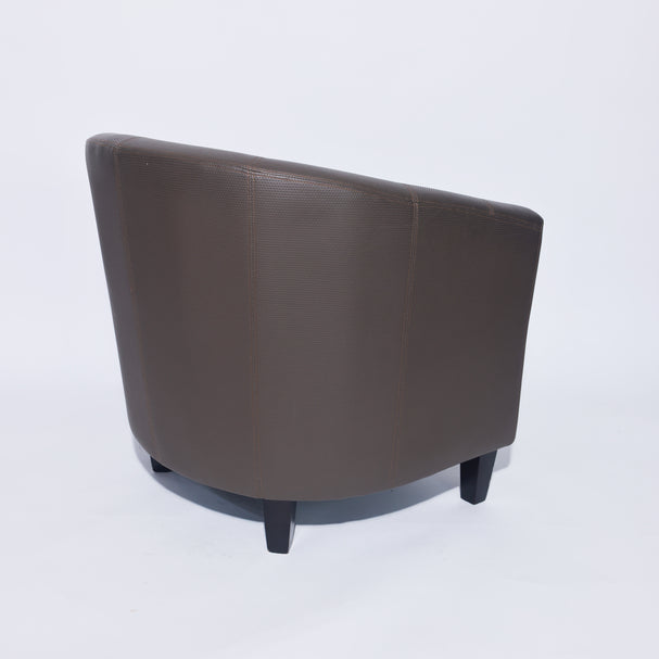 PU Leather Customizable U-Shape Single Seater Sofa