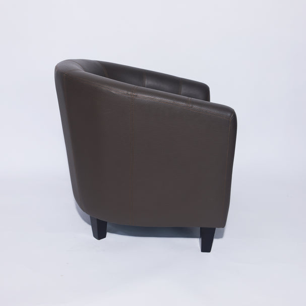 PU Leather Customizable U-Shape Single Seater Sofa